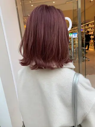 カラー 会社で浮かない ビジネスヘア/心斎橋のヘアスタイル