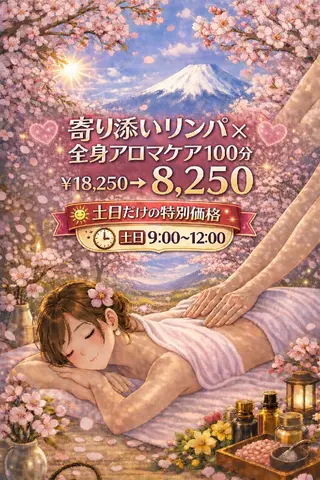 💖癒し×ときめき 💖寄り添い王子さくのエステ・リラクイメージ