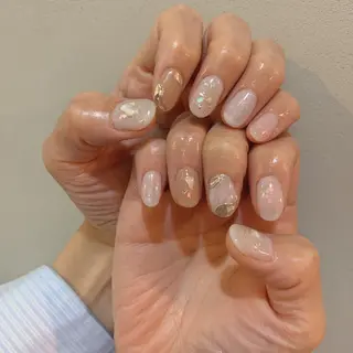 ネイル 新宿ニュアンスネイル makotoのネイルデザイン