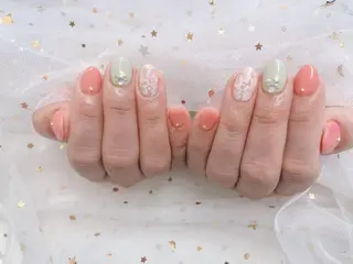 ネイル MiKi Nai池袋 長さだし得意のネイルデザイン
