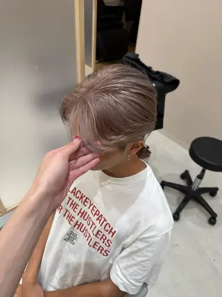 カラー ハイトーン×レイヤー /RINのヘアスタイル