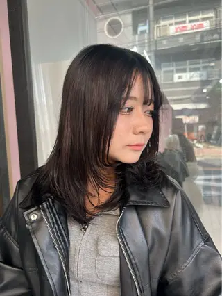 ミディアム ☦️派手髪∔シャギー 🐺SEKIKAWAのヘアスタイル