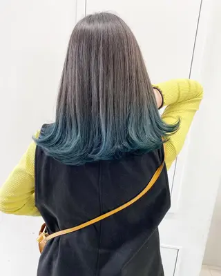 カラー ⭐️無料！カット モデル募集⭐️夕貴のヘアスタイル
