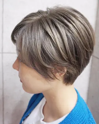 ショート 羽田 hadaのヘアスタイル