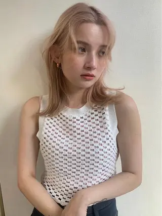 ミディアム YU RAのヘアスタイル