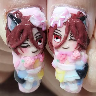 キッズ よしだ ひろきのネイルデザイン