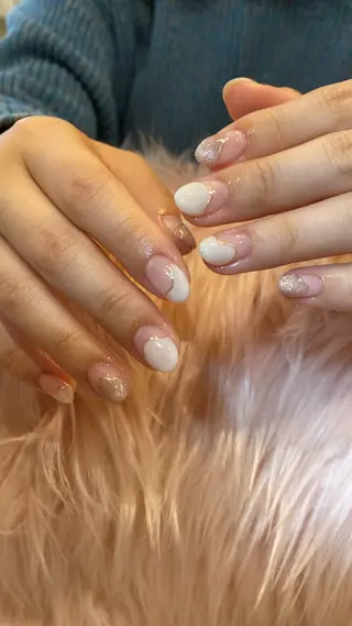 ネイル crystal ⭐︎ colorのネイルデザイン