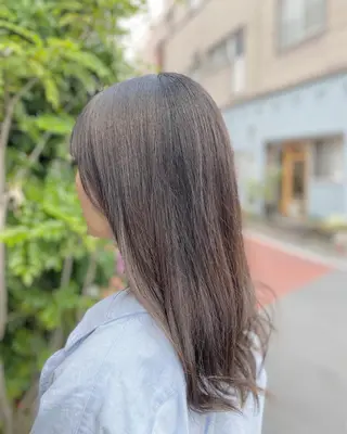 ロング カラー 古西 康裕のヘアスタイル