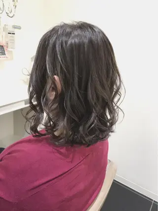 ショート カラー 山崎俊輔/髪質改善 /バレイヤージュのヘアスタイル