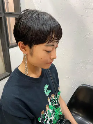 ショート 東 寛道のヘアスタイル