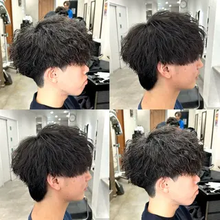 ショート パーマ メンズ 🔥EDEN春日部パ ーマ特化SHOTAのヘアスタイル