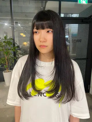 ロング ユウナ🎀レイヤー/ 暖色カラーのヘアスタイル