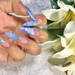 ロング ネイル BINERVA nail salonのネイルデザイン