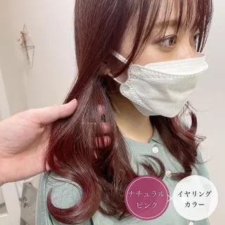 ロング アンブレラカラー💫 フェイスフレーミングのヘアスタイル