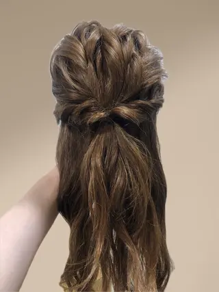 ロング ヘアアレンジ GOURIKI jr 🌿‬MIKUのヘアスタイル