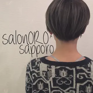 ショート カラー 池田 真由美のヘアスタイル