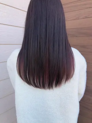 ロング カラー ayumi ／透明感カラーのヘアスタイル