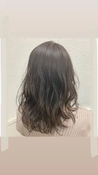 ミディアム カラー 韓国　縮毛矯正 髪質改善　木村のヘアスタイル