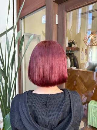 ミディアム カラー 髙木 優人のヘアスタイル