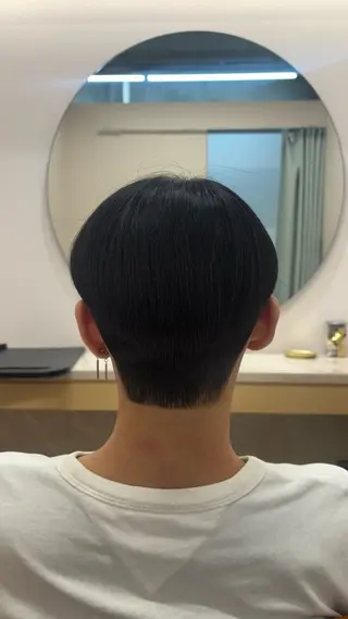 パーマ メンズ 韓国ヘア🇰🇷 𝑳𝒊𝒏𝒂🤍のヘアスタイル