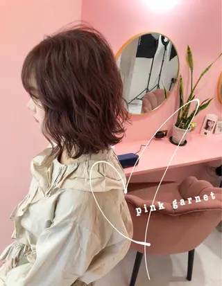 ショート カラー プル艶職人/ にしものヘアスタイル
