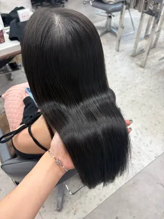 ロング モデル募集in渋谷 ソナのヘアスタイル