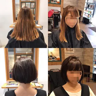 ショート カラー TELA HAIR 幕張本郷店 千尋のヘアスタイル