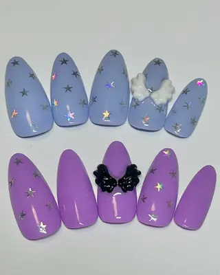 ネイル 極楽 鳥花のネイルデザイン