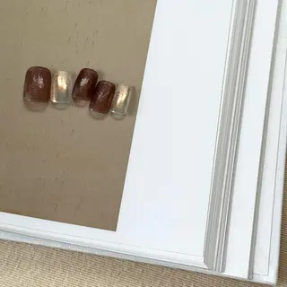 ショート カラー メンズ ネイル マツエク・マツパ アイブロウ ar. harajukuのネイルデザイン