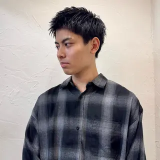 ショート メンズ 【池袋/スパイキー ショート】ⓝⓘⓜⓤのヘアスタイル