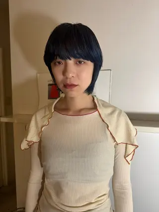 ミディアム カラー 今泉/kai🐇ボブ 似合わせカットのヘアスタイル