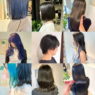 カラー 髪質改善マスター 長尾勇弥/梅田中津のヘアスタイル