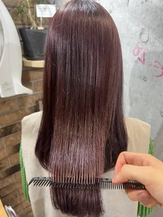 ロング 杉山 拓未のヘアスタイル