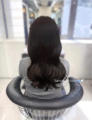 ロング つや髪ᰔᩚ暖色 カラーYui🩰のヘアスタイル