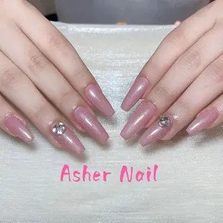 ネイル Asher-Hana 🎗のネイルデザイン