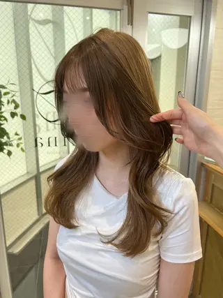 ロング 🎀zina/韓国 🎀amiのヘアスタイル