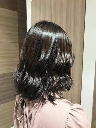 ミディアム ヘアセット/メンズ パーマChihoのヘアスタイル