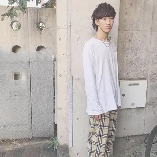 ショート メンズ 及川 光のヘアスタイル