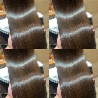 セミロング カラー レイヤーカット/ 縮毛矯正🇰🇷早坂のヘアスタイル