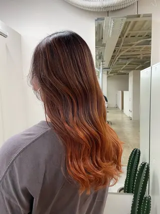 ロング カラー fand千葉 Sayaka❄️のヘアスタイル