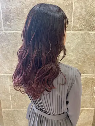 ロング カラー 《Zina札幌大通》 Hinano🐻のヘアスタイル