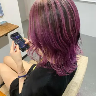 ミディアム Sherry所属・川尻 詩織のヘアスタイル