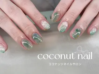 ネイル 神田 ココナッツのネイルデザイン