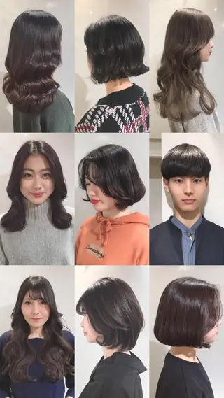 セミロング ヘアアレンジ メンズ 柔らか垢抜けｶﾗｰと ｶｯﾄ🫧ASUKAのヘアスタイル