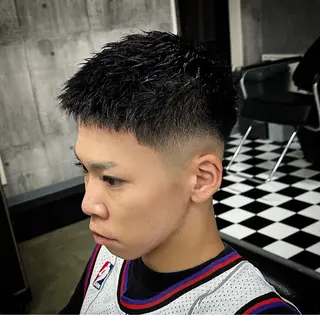 ショート 🥸MENIN 相模 大野メンズ専門🥸のヘアスタイル