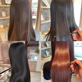 カラー 佐藤 萌世のヘアスタイル