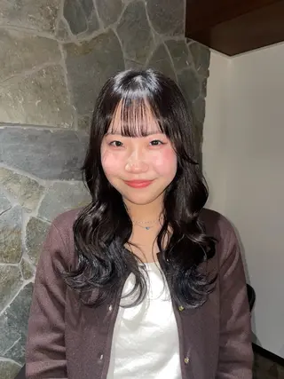 ロング カラー iro+soi所属・iro+soi はるかのヘアスタイル