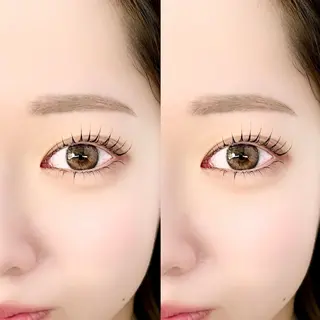 マツエク・マツパ chisato 【nuit.】のマツエク・マツパデザイン