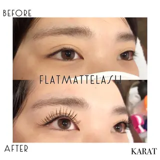 マツエク・マツパ ★KAEDE★伊勢崎 【KARAT】のマツエク・マツパデザイン