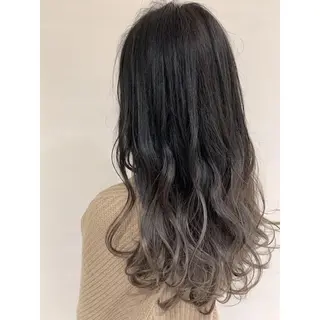 ロング カラー パーマ キッズ MODE K´s eau髪質改善特化のヘアスタイル
